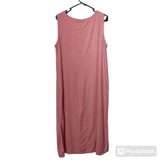 Studio Ease Women's Plus Sz 16W Linen Blend Maxi Dress and Jacket Reversible - Picture 9 of 9